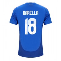 Italien Nicolo Barella #18 Fußballbekleidung Heimtrikot EM 2024 Kurzarm